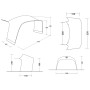Extensión de carpa Outwell Wakefield L Tent Connector