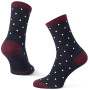 Calcetines Warg Happy Merino M Mini Dots azul/blanco Navy/White