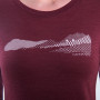 Camiseta de mujer Sensor Merino Air Pt Hills dl.rukáv