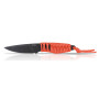 Cuchillo Acta non verba P100 Dlc/Plain edge naranja Orange/Black