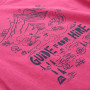 Camiseta para niños Alpine Pro Nogero Fuchsia