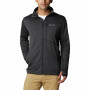 Sudadera de hombre Columbia Park View™ Fleece Full Zip 2023 gris oscuro black heather