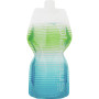 Botella plegable Platypus Soft Bottle 1,0L Closure verde/azul CoastalStripe