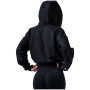 Sudadera de mujer Nebbia Black zip-up hoodie Power