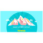 Toalla Towee Snowee 70 x 140 cm
