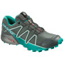 Calzado de mujer Salomon Speedcross 4 GTX® W gris/verde BalsamGr/Tropic