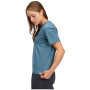 Camiseta de mujer Black Diamond W Mountainscape SS Tee