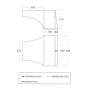 Extensión Vango Excel Side Awning - TA001