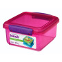 Caja de alimentos Sistema Lunch Plus 1,2l rosa