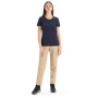 Camiseta de mujer Icebreaker Central Classic SS Tee