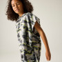 Poncho para niños Regatta Kids Towel Robe DrkStrmCamo