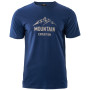 Camiseta de hombre Hi-Tec Tivo azul/gris Estate Blue