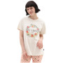 Camiseta de mujer Vans Wreath Of Flowers BFF Tee-B