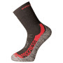Calcetines Progress XTR 8MR X-Treme Merino negro/rojo