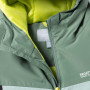 Chaqueta de invierno para niños Regatta Beamz Dark Forest/Glacier Green