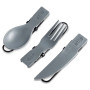 Juego de cubiertos GSI Outdoors Tekk Trio Folding Cutlery Set