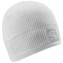 Gorro Salomon Logo Beanie blanco White