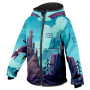Chaqueta softshell para niños WAMU Dragon Fantasy azul BLUE