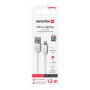 Cable de carga y datos Swissten Textile USB / Lightning 1,2 m