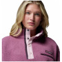 Sudadera de mujer Columbia Helvetia™ II Cropped Half Snap Fleece
