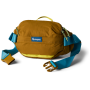 Riñonera Cotopaxi Empacable 3L Sling verde/marrón Log Cabin