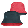 Sombrero Buff Travel Bucket Hat rojo/negro Redblack
