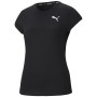 Camiseta de mujer Puma Active Tee negro black