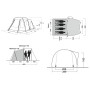 Tienda familiar Outwell Nevada 4 (2026)