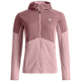 Sudadera funcional de mujer Ortovox Fleece Light Grid Hoody W rosa Dawn Rose