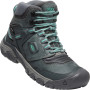Calzado de mujer Keen Ridge Flex Mid Wp gris steel grey/porcelain
