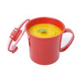 Taza Sistema Microwave Medium Soup Mug Red