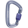 Mosquetón Black Diamond Liteforge Screwgate gris Gray