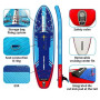 Tabla de surf de pala RideWave Eternity 10