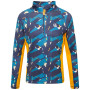 Sudadera para niños Dare 2b Commit Core azul/amarillo Dkden/Glowli