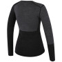 Camiseta de mujer MOOA MerinoSilk Block 160 long