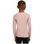 Camiseta funcional para niños Icebreaker K 200 Oasis LS Crewe Pink Quartz