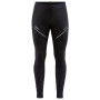 Pantalones de carrera para hombre Craft Adv Essence Wind Tights negro Black