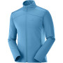 Sudadera de hombre Salomon Discovery Lt Fz M azul FjordBlue
