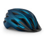 Casco de ciclismo MET Crossover azul modrá metalická matná
