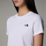 Camiseta de mujer The North Face W S/S Simple Dome Slim Tee