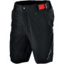 Pantalones cortos de hombre Silvini Elvo MP809 2023 negro/rojo