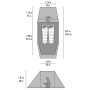 Tienda de campaña de senderismo MSR Tindheim 2