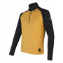 Sudadera de hombre Sensor Coolmax Thermo zip negro/amarillo Mustard/Black