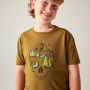 Camiseta para niños Dare 2b Trailbazer III Tee Dark Cumin
