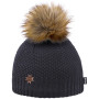 Gorro de lana merino Kama A155 negro Black