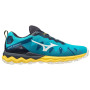 Calzado de hombre Mizuno Wave Daichi 6 azul/amarillo Scubab/Snowwhite/Sulfur