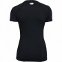 Camiseta funcional de mujer Under Armour HG Authentics Comp SS