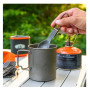 Juego de cubiertos GSI Outdoors Tekk Trio Folding Cutlery Set