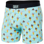 Calzoncillos bóxer Saxx Vibe Super Soft BB azul claro ice cream surprise-aqua
