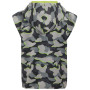 Poncho para niños Regatta Kids Towel Robe DrkStrmCamo